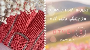 СП «А лето цвета…3» | 3 Отчет. Участник 5 | #свойклубок