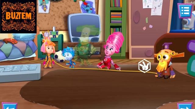 Сила трения! Фикси-книжки! приключения с героями мультика! Фиксики Мини-игры. смотреть онлайн