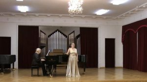 Юлия Пивень _Казачья колыбельная песня_ на стихи Юрия Лермонтова       гос. экзамен 2025г