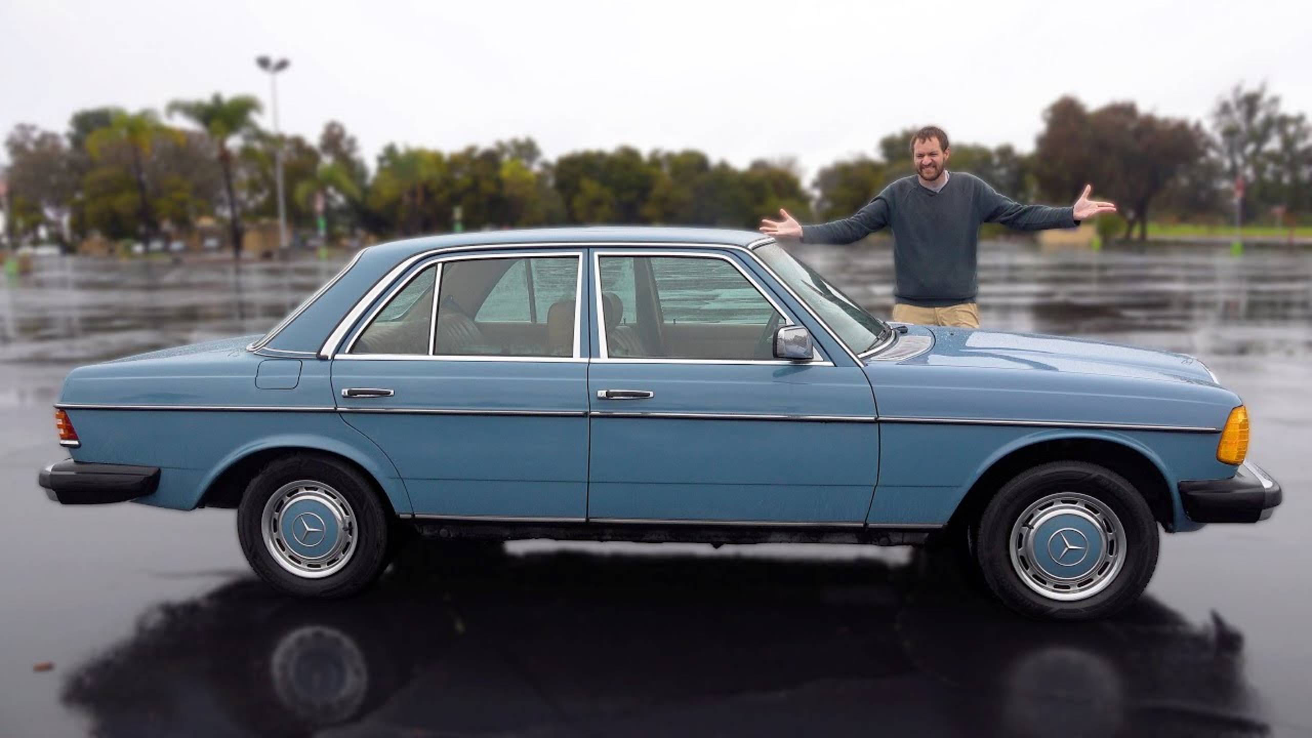 Mercedes-Benz W123 300D, это культовая классика смотреть онлайн