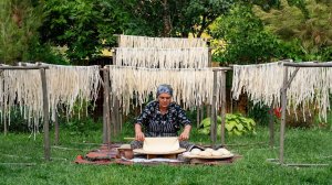 Деревенская Домашняя Лапша, Которая Хранится Весь Год! ✨