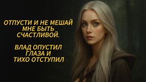 ИСТОРИИ ИЗ ЖИЗНИ: ОТПУСТИ И НЕ МЕШАЙ МНЕ БЫТЬ СЧАСТЛИВОЙ. ВЛАД ОПУСТИЛ ГЛАЗА И ТИХО ОТСТУПИЛ