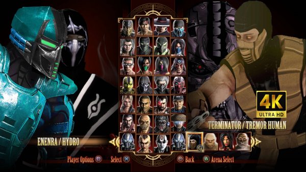 Игра за Hydro & Enenra в Mortal Kombat Komplete Edition на PS3 Expert в 4K