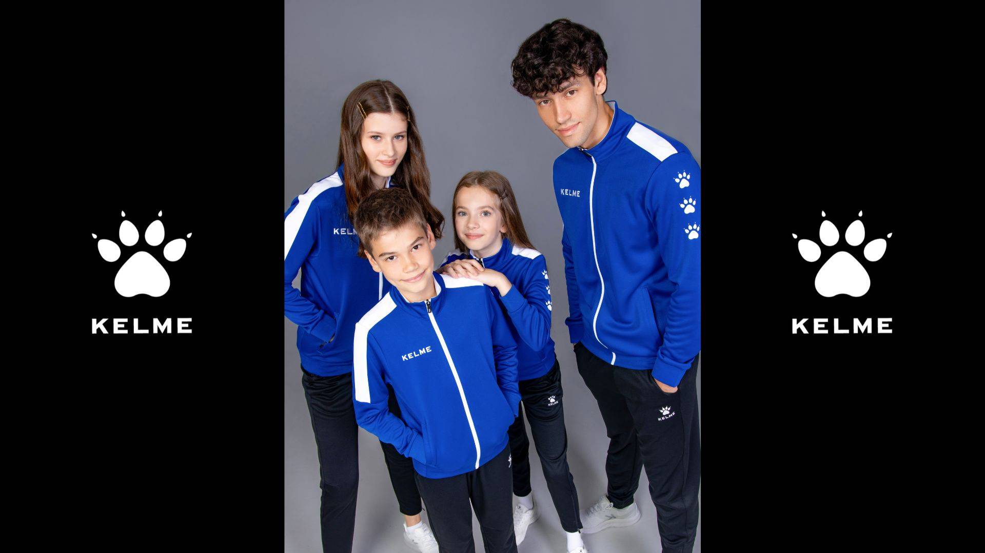 3773200-409. Спортивный костюм для мальчика KELME Tracksuit спортивный костюм для девочки смотреть онлайн