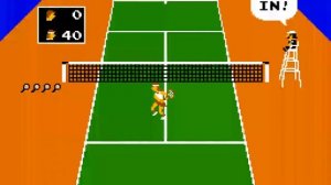 Vs. Tennis (Arcade) - Полное прохождение (100%) (LongPlay) [4K]