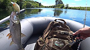 РЫБАЛКА НА ЛОДКАХ 10 КМ СПЛАВА . Рыбалка на спиннинг с лодки . Нижегородская область