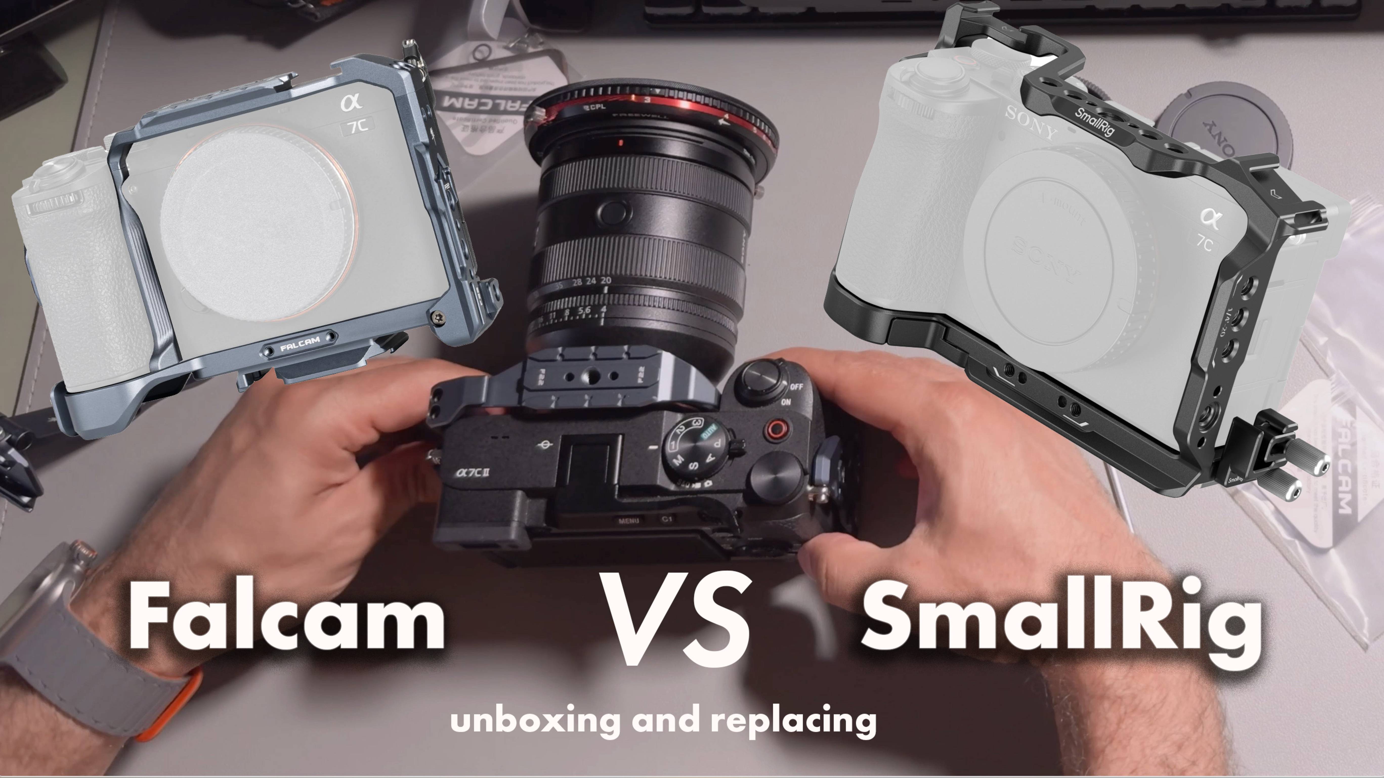 FALCAM Camera Cage F22 и F38 для Sony A7C II — замена Smallrig! ASMR Распаковка и установка.