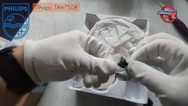 Philips tah7508 распаковка