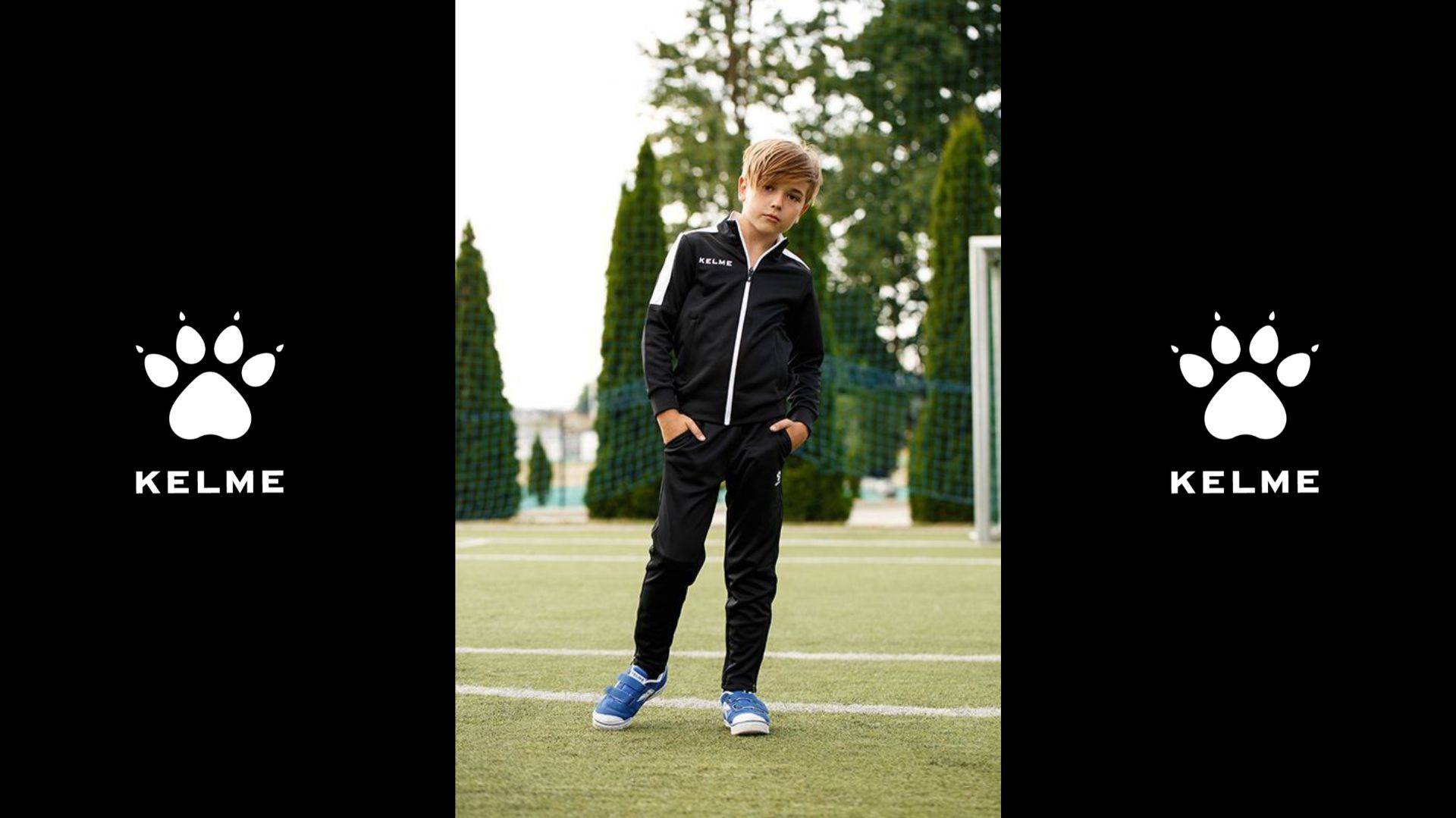 3773200-003. Спортивный костюм для мальчика KELME Tracksuit спортивный костюм для девочки смотреть онлайн