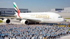 Airbus A380 Emirates Москва - Дубай