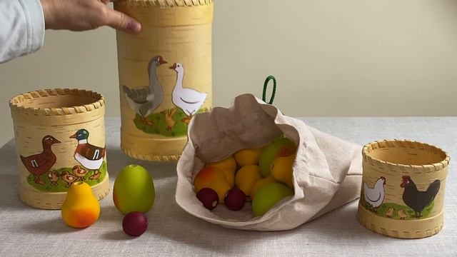 Видеообзор Туесков с фруктами