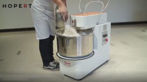 Тестомес спиральный Hopert PRO DH-10T со съемной дежой - загрузка 4 кг | Для дрожжевого теста
