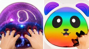 Слаймы, Игры со слаймами 🎨 Волшебная текстура!