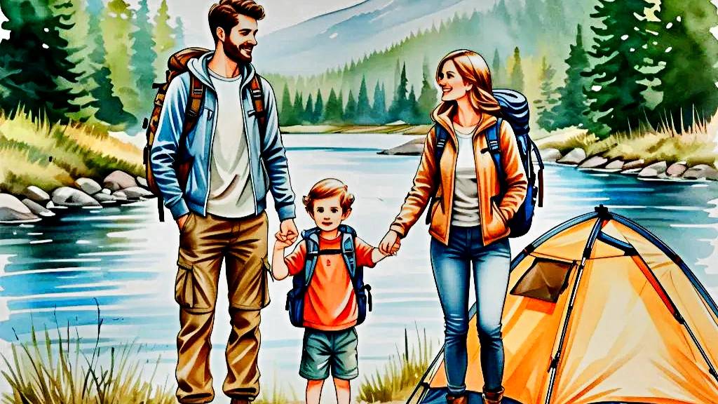 Семейное приключение: Ночь у тихой реки