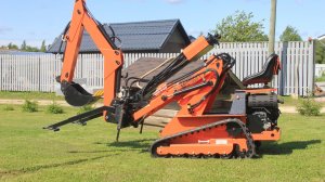 МиниП экскаватор навесной поворотный