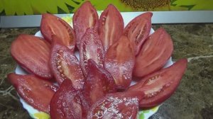 Томат Брикадейки Минусинские - легендарные томаты. №794. Дегустация 2025 года.