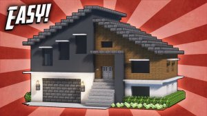 Такой современный дом в Майнкрафте ты точно не видел! без модов #minecraft