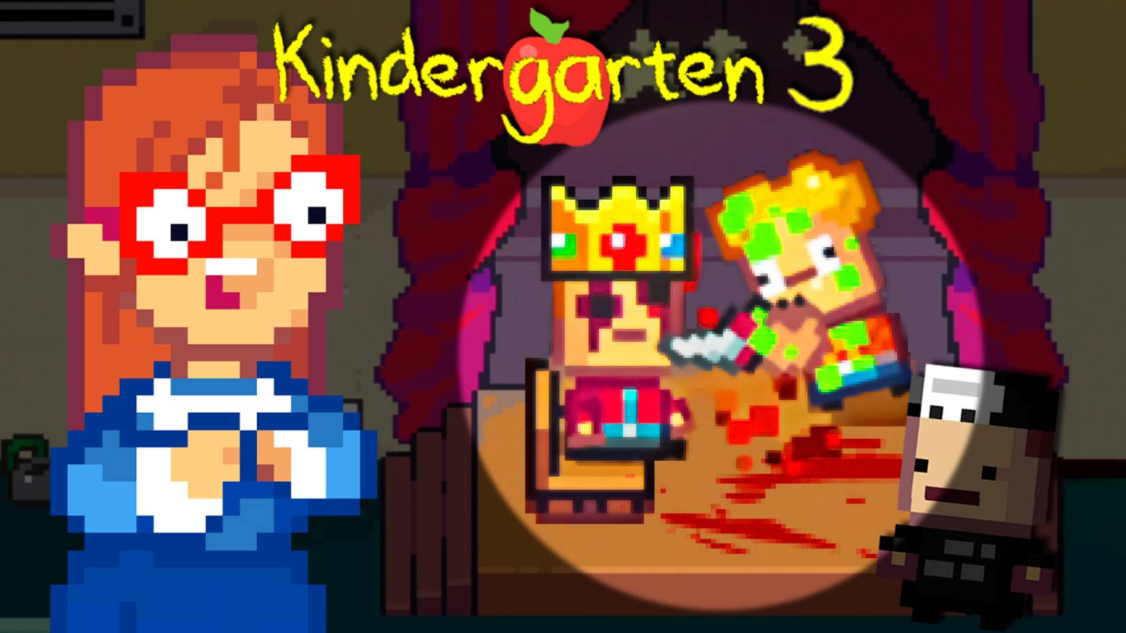 ШОУ ПРОДОЛЖАЕТСЯ! ВИТЁК СНОВА В ДЕТСКОМ САДУ ► Kindergarten 3 #1 Прохождение