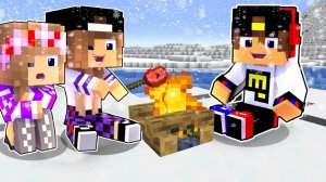 КАК МНЕ ПЕРЕЖИТЬ ХОЛОДНУЮ ЗИМУ в МАЙНКРАФТ ДЕВУШКА ВИДЕО ТРОЛЛИНГ MINECRAFT Евгенбро