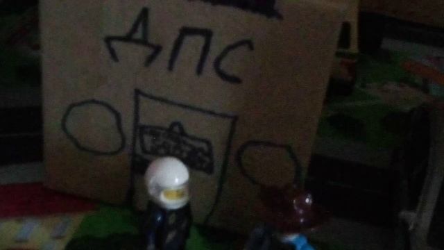 Макет города Табулов. Пост ДПС ГИБДД.