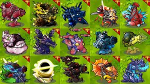 ПВЗ Фьюжен 2.7 – Жестокое испытание! Командир Штормовой Гатлинг против 5 Ультимативных Растений