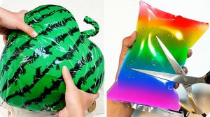 Слаймы, Игры со слаймами 🎨 Волшебная текстура!