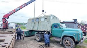 Заработал 20 000 за день. Установка бани на  ГАЗ 52