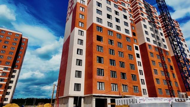 ЖК «Новая Алексеевская роща» — съёмка с воздуха июнь 2025 смотреть онлайн