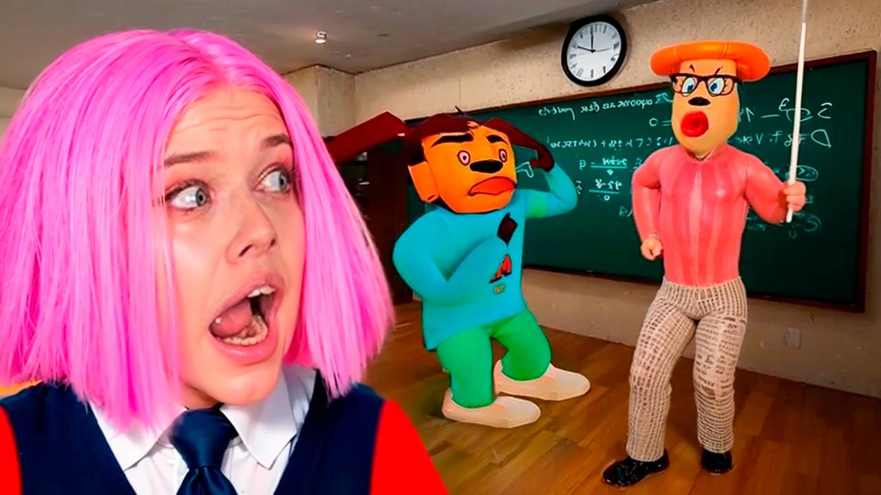 ХОЧЕШЬ ЖИТЬ? КОРМИ ТИМОХУ!!! 5 НОЧЕЙ С ТИМОХОЙ-ШКОЛА смотреть онлайн