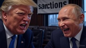 ШОК! ПОСЛЕ РАЗГОВОРА С ПУТИНЫМ ТРАМП ВЗБЕСИЛСЯ! ТЫСЯЧИ САНКЦИЙ ОБЕЩАЕТ АМЕРИКА РОССИИ