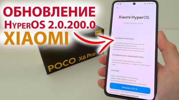 ПРИШЛО ОЧЕНЬ КРУПНОЕ ОБНОВЛЕНИЕ HyperOS 2.0.200.0 на XIAOMI 🔥 НОВЫЕ ФИШКИ POCO X 6PRO
