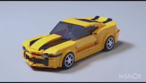 LEGO Chevrolet Camaro в стиле Speed Champions MOC лего