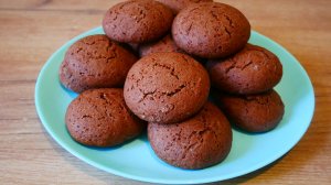 Шоколадно-медовые пряники Простой рецепт