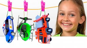 Пожарная машина + Еще больше Детских стишков и песенок для детей | Майя и Маша+Детские сборники