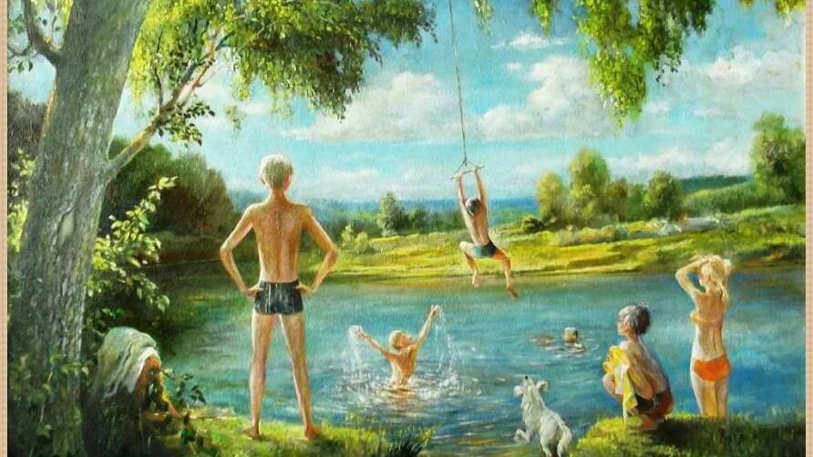 ©Июль. Жара. Сергей Весенин-стихи смотреть онлайн