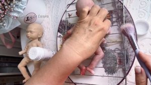 Силиконовый мини реборн #реборн