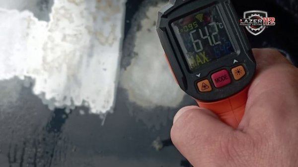 Лазерная очистка автомобильное железо 5 часть