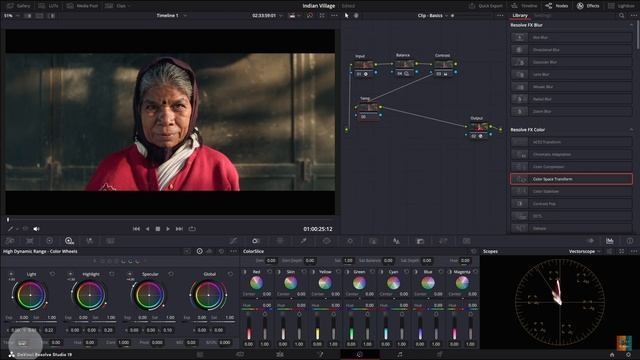Кинематографическая цветокоррекция с помощью Dehancer Pro в Davinci Resolve смотреть онлайн