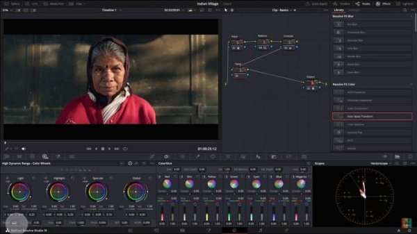 Кинематографическая цветокоррекция с помощью Dehancer Pro в Davinci Resolve