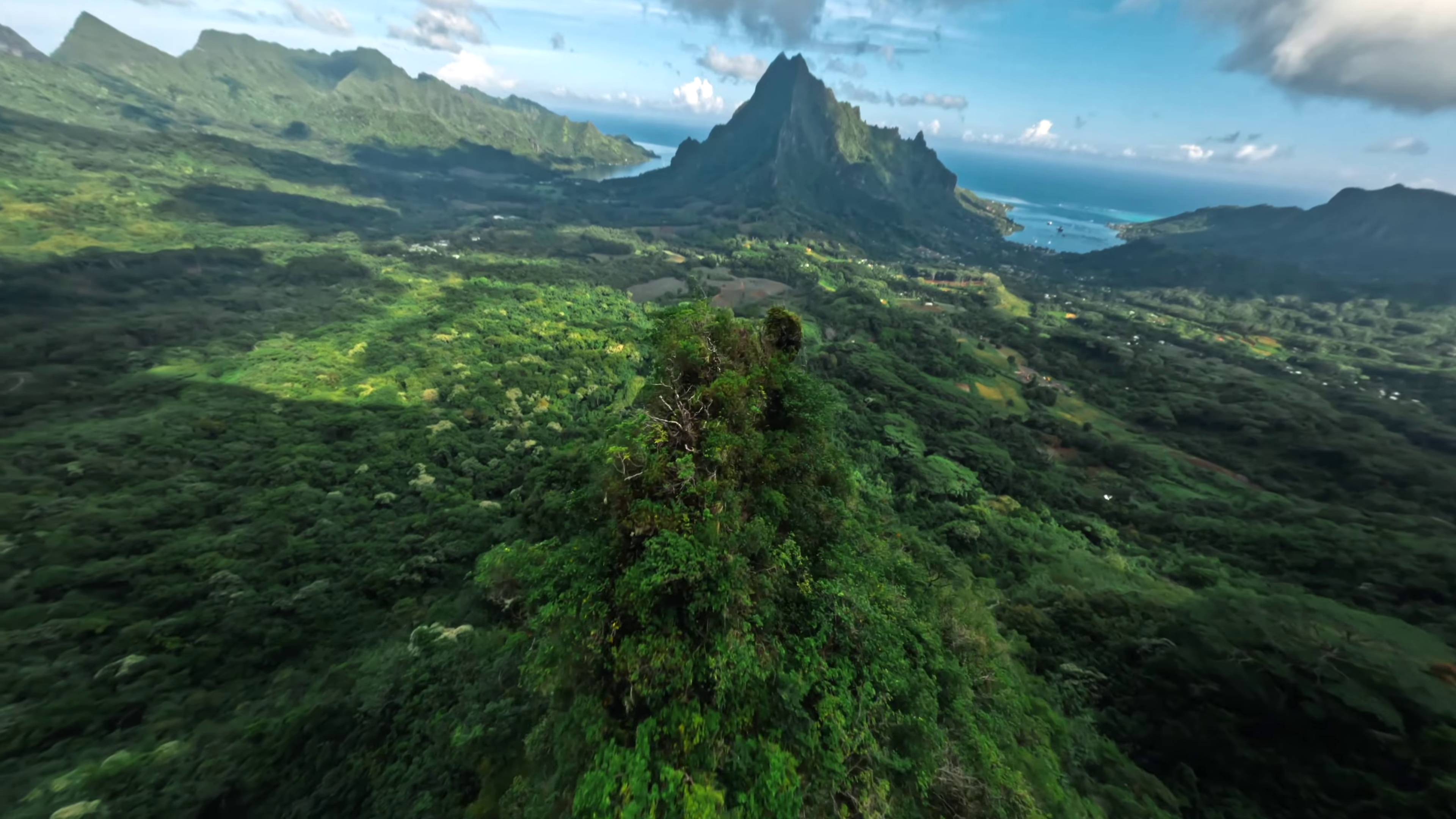 Потрясающие кадры нашей планеты снятые с FPV дрона [4K] смотреть онлайн