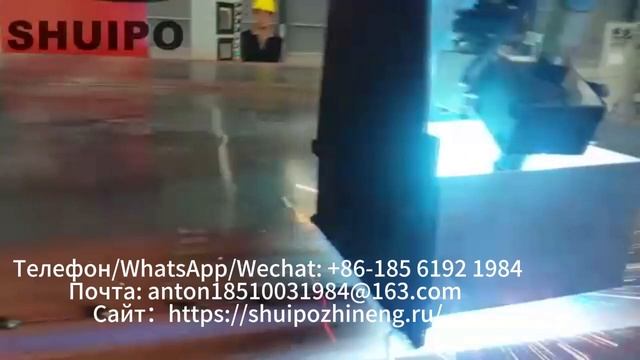 Робот для автоматической сварки днища полуприцепа смотреть онлайн