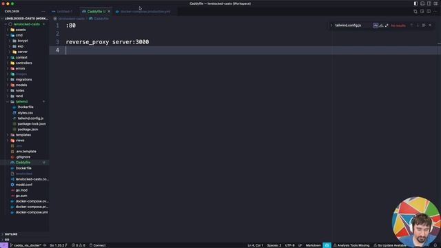 248 - Caddy Server via Docker смотреть онлайн