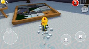 решил головоломку в зимнем биоме за золотое время