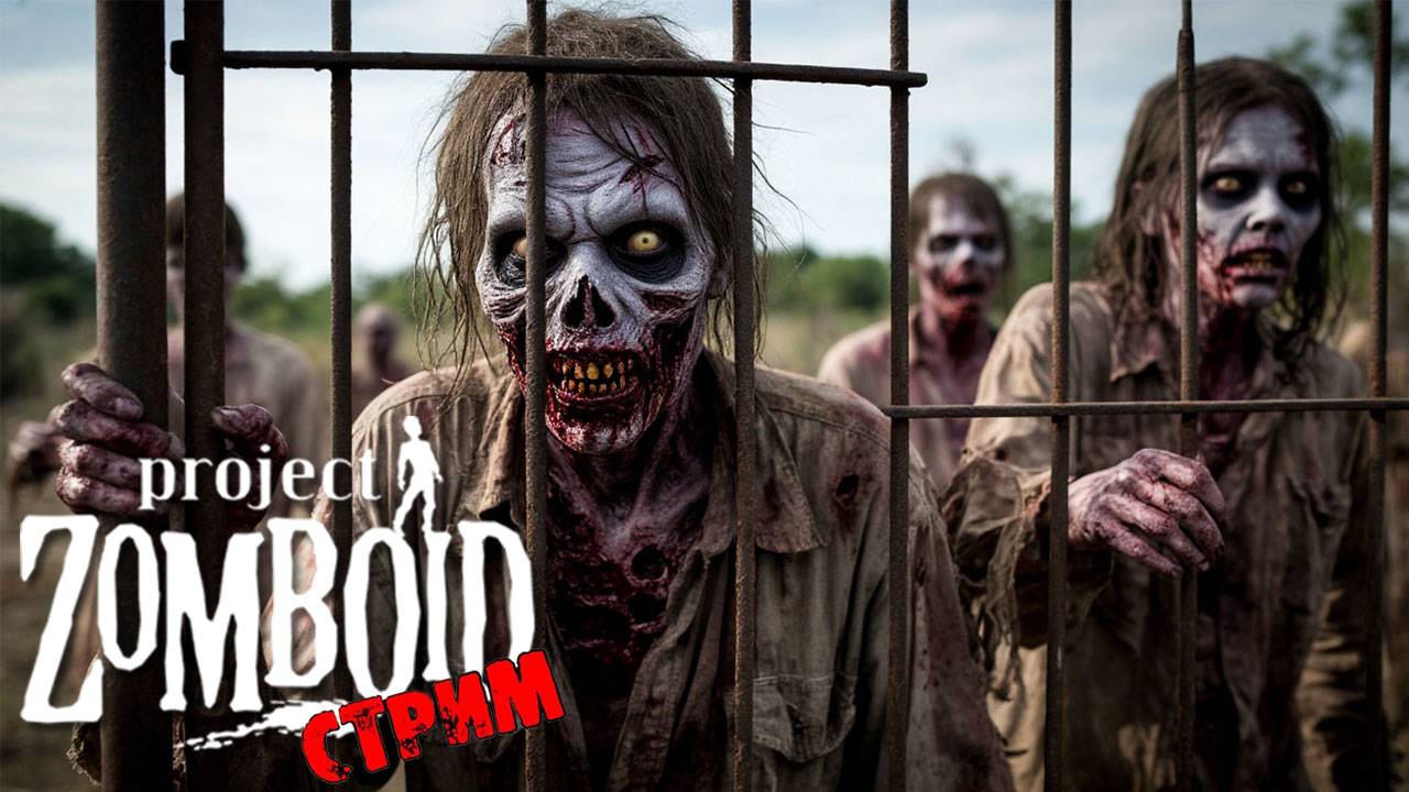 ПРОСТО НЕ ВАШ ДЕНЬ | Project Zomboid 42.10 | СТРИМ #62 смотреть онлайн