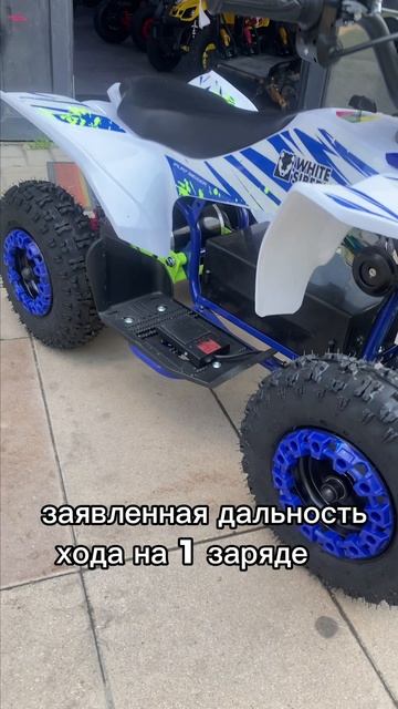 Электроквадроцикл для детей??? #whitesiberia#электротранспорт#электроквадроцикл#квадроцикл#квадрик смотреть онлайн