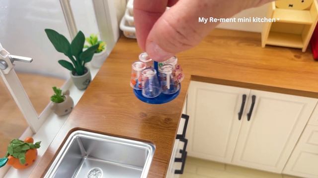 Mini Kitchen Set Installation ☀️ ASMR Garden Kitchen смотреть онлайн