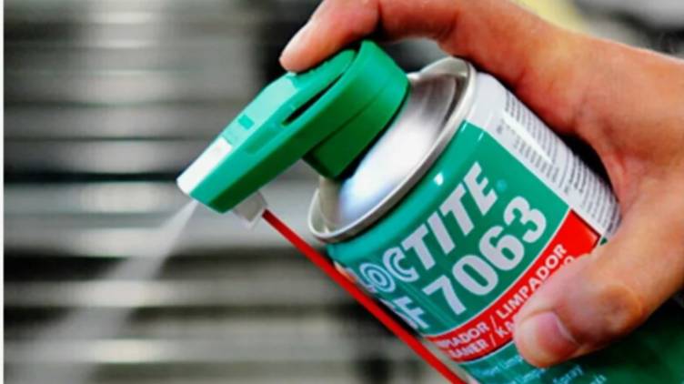 ОЧИСТИТЕЛЬ НА ОСНОВЕ СПИРТА LOCTITE 7063, ПРИМЕР ИСПОЛЬЗОВАНИЯ. смотреть онлайн