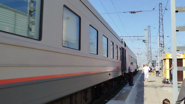 Обзор поезда 562/561 Имеретинский курорт - Москва, один из самым дешевых поездов в направлении Адлер смотреть онлайн