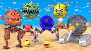 Веселый ПАКМЕН, мультики для детей, смотреть мультфильмы с песенками бесплатно, мультики с машинками