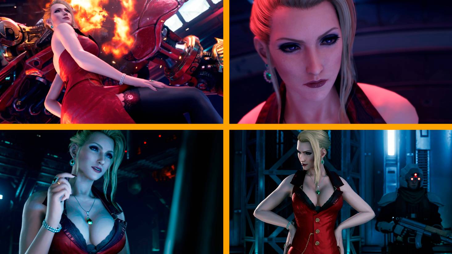 Final Fantasy VII Remake Intergrade | Все сцены с Скарлет | Без комментариев смотреть онлайн